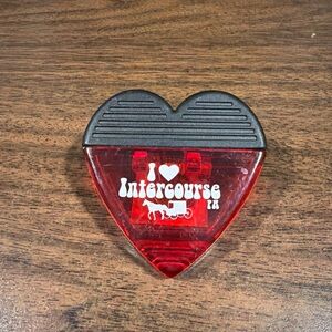 Intercourse PA Heart Clip Magnet